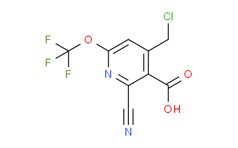 AM39945 | 1804738-36-0 | 4-(Chloromethyl)-2-cyano-6-(trifluoromethoxy)pyridine-3-carboxylic acid