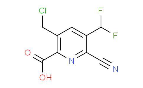 AM39946 | 1805186-51-9 | 5-(Chloromethyl)-2-cyano-3-(difluoromethyl)pyridine-6-carboxylic acid