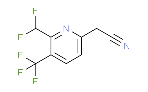 AM39949 | 1805284-72-3 | 2-(Difluoromethyl)-3-(trifluoromethyl)pyridine-6-acetonitrile