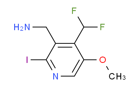 AM39950 | 1805550-73-5 | 3-(Aminomethyl)-4-(difluoromethyl)-2-iodo-5-methoxypyridine
