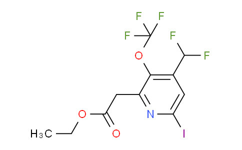 AM39968 | 1806186-77-5 | Ethyl 4-(difluoromethyl)-6-iodo-3-(trifluoromethoxy)pyridine-2-acetate