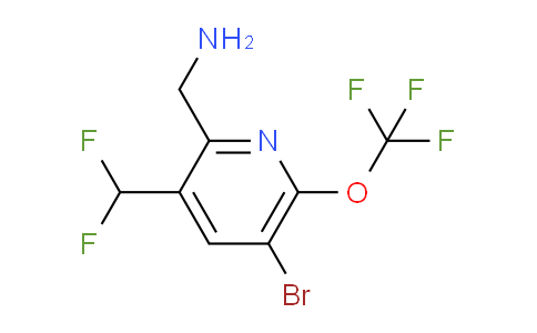 AM39976 | 1803949-29-2 | 2-(Aminomethyl)-5-bromo-3-(difluoromethyl)-6-(trifluoromethoxy)pyridine