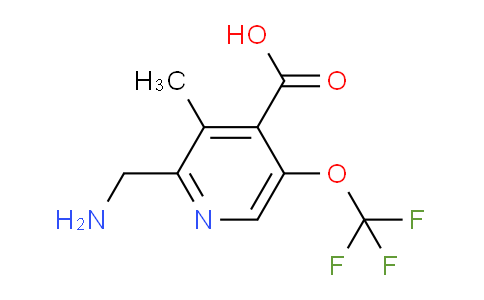 AM39979 | 1806049-45-5 | 2-(Aminomethyl)-3-methyl-5-(trifluoromethoxy)pyridine-4-carboxylic acid