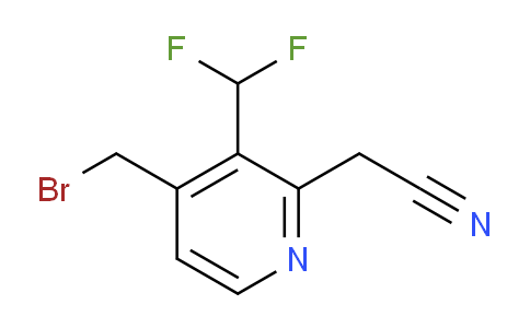 AM39992 | 1805936-21-3 | 4-(Bromomethyl)-3-(difluoromethyl)pyridine-2-acetonitrile