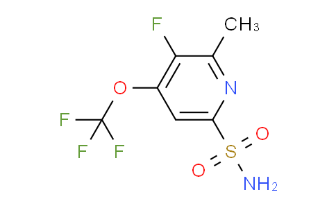 AM39996 | 1804786-78-4 | 3-Fluoro-2-methyl-4-(trifluoromethoxy)pyridine-6-sulfonamide