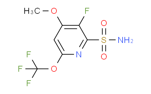 AM39999 | 1803700-67-5 | 3-Fluoro-4-methoxy-6-(trifluoromethoxy)pyridine-2-sulfonamide