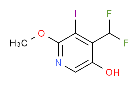 AM40003 | 1805455-35-9 | 4-(Difluoromethyl)-5-hydroxy-3-iodo-2-methoxypyridine