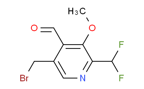 5-(Bromomethyl)-2-(difluoromethyl)-3-methoxypyridine-4-carboxaldehyde