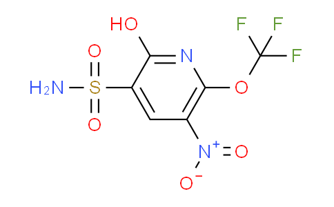 2-Hydroxy-5-nitro-6-(trifluoromethoxy)pyridine-3-sulfonamide