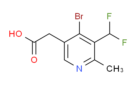 AM40025 | 1805376-01-5 | 4-Bromo-3-(difluoromethyl)-2-methylpyridine-5-acetic acid