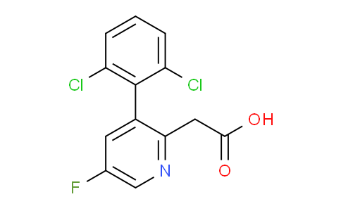 AM40027 | 1361674-54-5 | 3-(2,6-Dichlorophenyl)-5-fluoropyridine-2-acetic acid