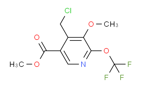 AM40028 | 1806767-18-9 | Methyl 4-(chloromethyl)-3-methoxy-2-(trifluoromethoxy)pyridine-5-carboxylate
