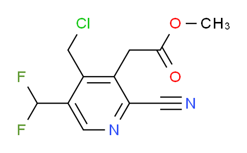 AM40041 | 1806992-37-9 | Methyl 4-(chloromethyl)-2-cyano-5-(difluoromethyl)pyridine-3-acetate