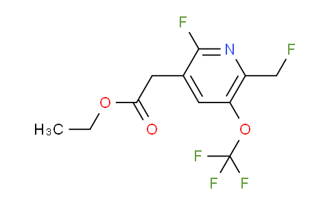 AM40046 | 1804746-21-1 | Ethyl 2-fluoro-6-(fluoromethyl)-5-(trifluoromethoxy)pyridine-3-acetate