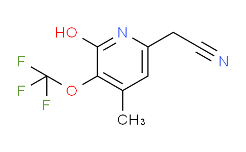 AM40050 | 1804827-20-0 | 2-Hydroxy-4-methyl-3-(trifluoromethoxy)pyridine-6-acetonitrile