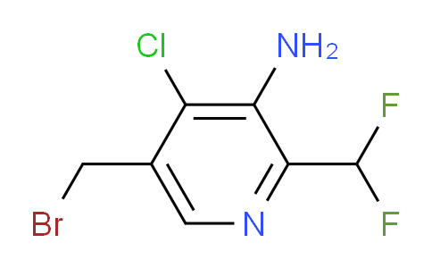 AM40058 | 1806831-17-3 | 3-Amino-5-(bromomethyl)-4-chloro-2-(difluoromethyl)pyridine