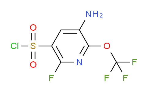 AM40077 | 1803922-43-1 | 3-Amino-6-fluoro-2-(trifluoromethoxy)pyridine-5-sulfonyl chloride