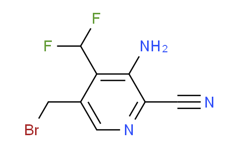 AM40082 | 1804699-72-6 | 3-Amino-5-(bromomethyl)-2-cyano-4-(difluoromethyl)pyridine