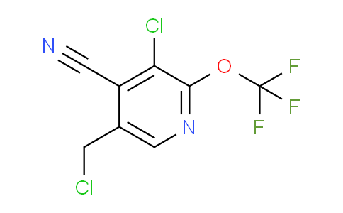 AM40085 | 1806204-63-6 | 3-Chloro-5-(chloromethyl)-4-cyano-2-(trifluoromethoxy)pyridine