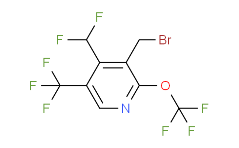 AM40107 | 1804006-23-2 | 3-(Bromomethyl)-4-(difluoromethyl)-2-(trifluoromethoxy)-5-(trifluoromethyl)pyridine