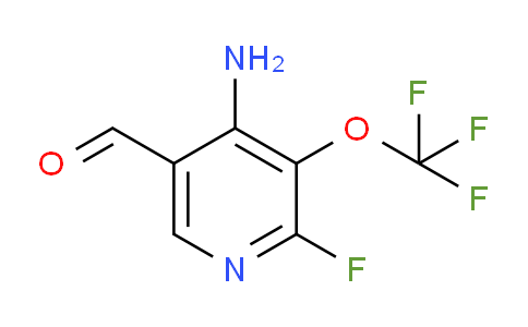 AM40109 | 1804019-26-8 | 4-Amino-2-fluoro-3-(trifluoromethoxy)pyridine-5-carboxaldehyde