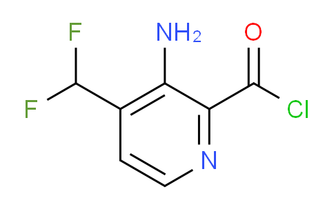 AM40117 | 1805298-70-7 | 3-Amino-4-(difluoromethyl)pyridine-2-carbonyl chloride