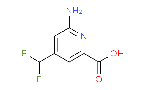 AM40121 | 1805313-40-9 | 2-Amino-4-(difluoromethyl)pyridine-6-carboxylic acid