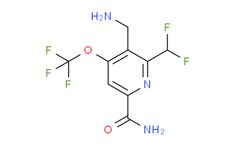 AM40126 | 1806762-04-8 | 3-(Aminomethyl)-2-(difluoromethyl)-4-(trifluoromethoxy)pyridine-6-carboxamide