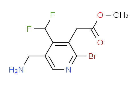 AM40148 | 1805447-85-1 | Methyl 5-(aminomethyl)-2-bromo-4-(difluoromethyl)pyridine-3-acetate