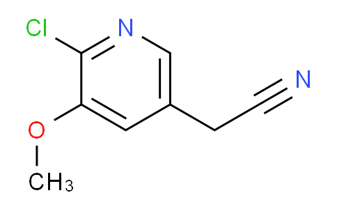 AM40150 | 1805668-03-4 | 2-Chloro-3-methoxypyridine-5-acetonitrile