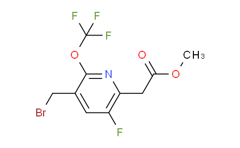 AM40163 | 1806727-12-7 | Methyl 3-(bromomethyl)-5-fluoro-2-(trifluoromethoxy)pyridine-6-acetate