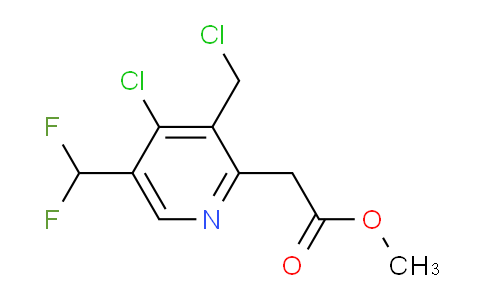 AM40170 | 1805422-49-4 | Methyl 4-chloro-3-(chloromethyl)-5-(difluoromethyl)pyridine-2-acetate