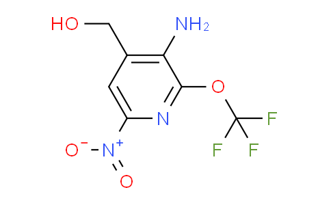 3-Amino-6-nitro-2-(trifluoromethoxy)pyridine-4-methanol