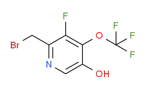 AM40188 | 1804363-19-6 | 2-(Bromomethyl)-3-fluoro-5-hydroxy-4-(trifluoromethoxy)pyridine