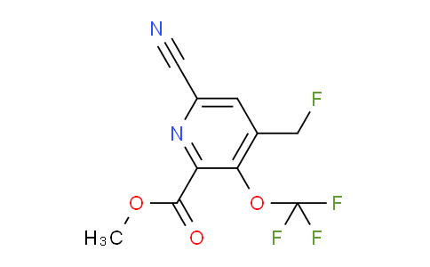 AM40201 | 1805928-36-2 | Methyl 6-cyano-4-(fluoromethyl)-3-(trifluoromethoxy)pyridine-2-carboxylate