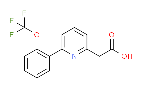 AM40203 | 1261746-68-2 | 6-(2-(Trifluoromethoxy)phenyl)pyridine-2-acetic acid