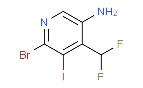 AM40204 | 1805087-13-1 | 5-Amino-2-bromo-4-(difluoromethyl)-3-iodopyridine