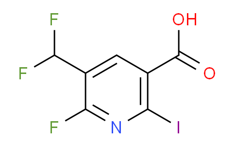 AM40214 | 1805194-24-4 | 3-(Difluoromethyl)-2-fluoro-6-iodopyridine-5-carboxylic acid