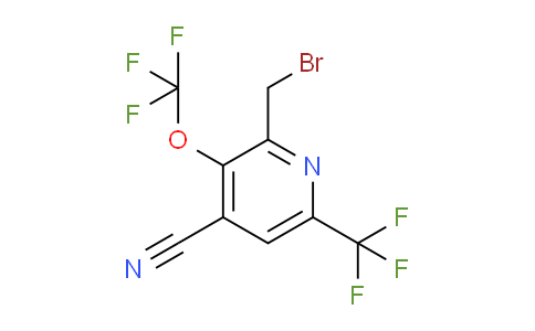 AM40226 | 1804328-30-0 | 2-(Bromomethyl)-4-cyano-3-(trifluoromethoxy)-6-(trifluoromethyl)pyridine