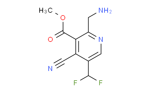 AM40231 | 1806994-20-6 | Methyl 2-(aminomethyl)-4-cyano-5-(difluoromethyl)pyridine-3-carboxylate