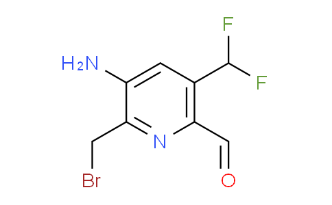 AM40233 | 1803690-04-1 | 3-Amino-2-(bromomethyl)-5-(difluoromethyl)pyridine-6-carboxaldehyde