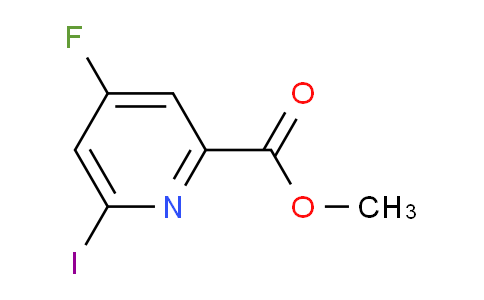 AM40234 | 1806543-59-8 | Methyl 4-fluoro-6-iodopicolinate