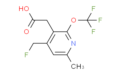 AM40237 | 1361916-40-6 | 4-(Fluoromethyl)-6-methyl-2-(trifluoromethoxy)pyridine-3-acetic acid