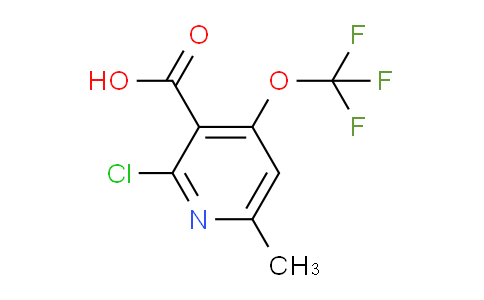 2-Chloro-6-methyl-4-(trifluoromethoxy)pyridine-3-carboxylic acid
