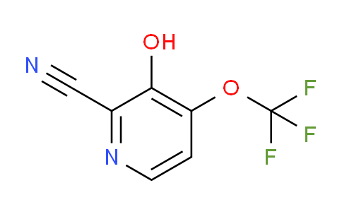 2-Cyano-3-hydroxy-4-(trifluoromethoxy)pyridine