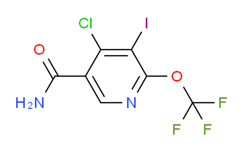 4-Chloro-3-iodo-2-(trifluoromethoxy)pyridine-5-carboxamide