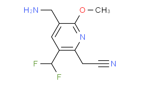 AM40260 | 1361798-53-9 | 3-(Aminomethyl)-5-(difluoromethyl)-2-methoxypyridine-6-acetonitrile