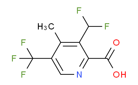 AM40262 | 1361703-31-2 | 3-(Difluoromethyl)-4-methyl-5-(trifluoromethyl)pyridine-2-carboxylic acid