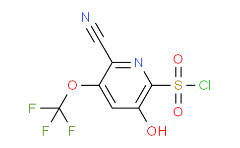 AM40269 | 1806116-69-7 | 2-Cyano-5-hydroxy-3-(trifluoromethoxy)pyridine-6-sulfonyl chloride