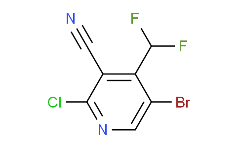 AM40271 | 1805157-23-6 | 5-Bromo-2-chloro-3-cyano-4-(difluoromethyl)pyridine